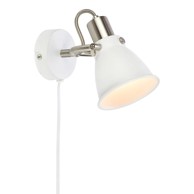 MARKSLÖJD Zidna rasvjeta Alton, bijela