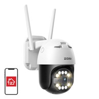 ZOSI Sigurnosna kamera C296, vanjska, IP, WiFi, Pan Tilt, 5MP, IP66, 32GB microSD