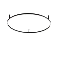 IDEAL LUX Stropna svjetiljka Oracle Slim ID341965, PL, D090, 2700 K, on-off, crna