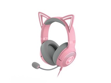 RAZER Slušalice Kraken Kitty V2 Quartz, roze, USB