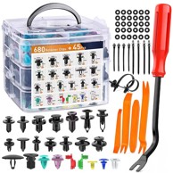 Set auto kopči u organizatoru, 680 komada