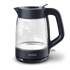 TEFAL Morning Glass električno kuhalo za vodu KO2G08E0, 1.7 L, crno