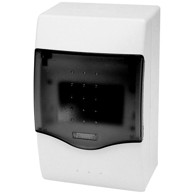 FAMATEL Kutija za osigurače, nadžbuk, 4 osigurača, providna, IP40