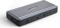 ANKER Priključna stanica PowerExpand, 9 u 1, USB-C, 60 W, 20 W PD, 4K HDMI i DP, USB 3.0/2.0, gigabitni Ethernet, audio