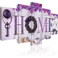Slika Purple House 100x50