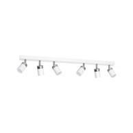 Stropna svjetiljka Joker, 6xGU10, bijela krom