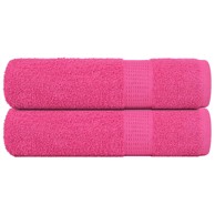 FROGN Ručnici za ruke, 2 kom, 50 x 100 cm, 360 g/m², ružičasti