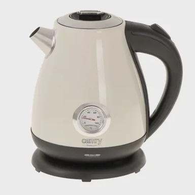 CAMRY Grijač vode CR1344CR s termometrom, krem, 1.7 L, 2200 W