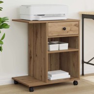 Držač za printer 60x40x68,5 cm, umjetnički hrast