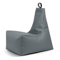 SO SOFT? Siva dječja vreća za sjedenje od imitacije kože Icy M 