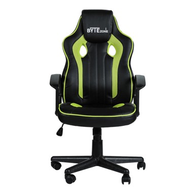 BYTEZONE Gaming stolica Tactic, zeleno/crna