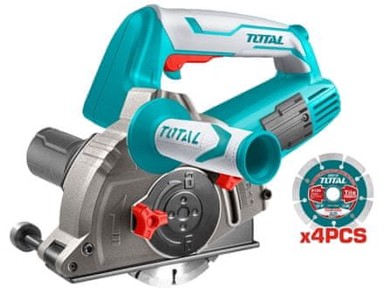 TOTAL Glodalica TWLC1256, za utorno rezanje, 1500 W, 125 mm