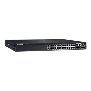DELL Switch PowerSwitch N2224X-ON, upravljani, 24x RJ45, rackmount, crni