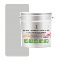 Metalna boja za hrđu 4 u 1 siva RAL 7047 pocinčani čelik 5 l polumat