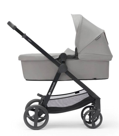 KINDERKRAFT Dječja kolica NEWLY CLASSIC 3u1 - Moonlight siva