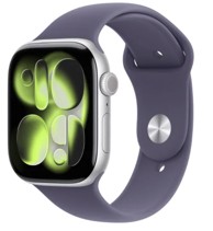 APPLE Watch serije 11, GPS, 46 mm, + remen M/L, srebrni (MEVA4WF/A)
