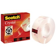 3M Traka ljepljiva nevidljiva Scotch Crystal-600, 19 mm, 33 m