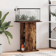 Stalak za akvarij boja hrasta 60,5x36x72,5 cm od konstruiranog drva