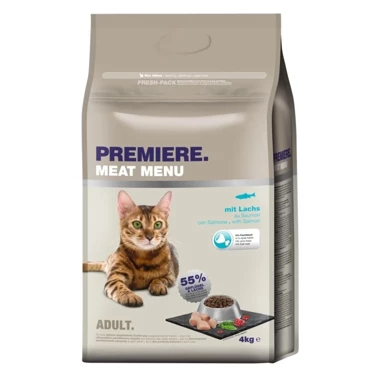 PREMIERE Hrana za mačke Cat Adult, losos, 4 kg