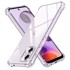 TECHSUIT Prozirna maskica otporna na udarce Shockproof Clear Silicone za Motorola Moto G14