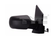 TYC Retrovizor Ford Fiesta 02-08, crni, lijevi, 05-, električni, grijani