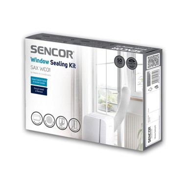SENCOR Set za prijenosne klime (prozor)