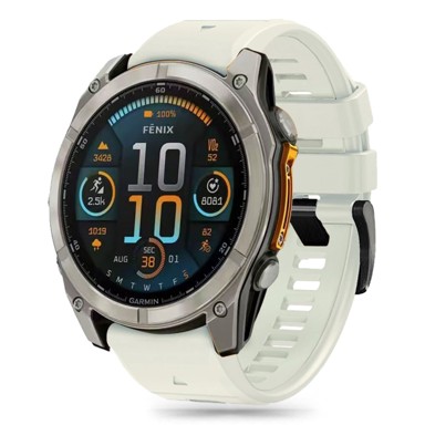 TECH-PROTECT Remen Silicone Line za Garmin Fenix 47mm, titanium