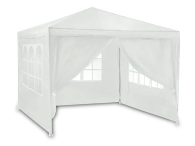 PLONOS Vrtni paviljon 4936, 3x3 m, bijela