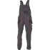 CERVA Radne hlače s naramenicama Vlist, tamno siva, 58