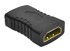 APTEL Adapter HDMI na HDMI, ženski, crni
