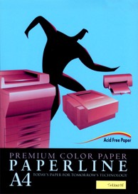PAPERLINE Fotokopirni papir A4, tirkizna