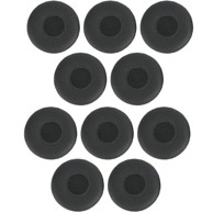 JABRA Jastučići za uši Evolve 20–65, umjetna koža, 10 komada, crna