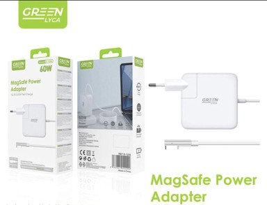 GREEN LYCA Punjač za MacBook Adapter za napajanje 180CM L-Type MagSafe, bijeli