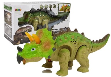 Interaktivna igračka Dinosaurus, Triceratops, zeleni