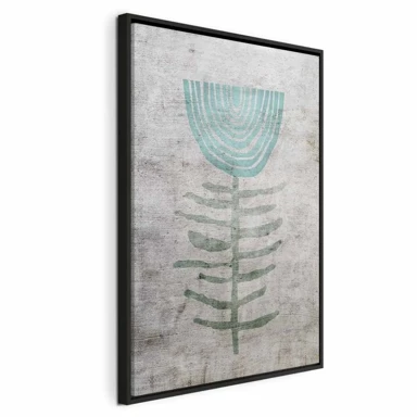 Slika Blue Lily, jednodijelna, okomita, 60x90 cm