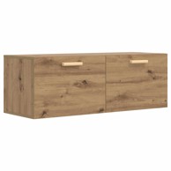 Ormar za zid, 100 x 36,5 x 35 cm, konstruirano drvo, artisan hrast