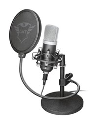 TRUST Mikrofon GXT 252 Emita, crni, streaming, stolni