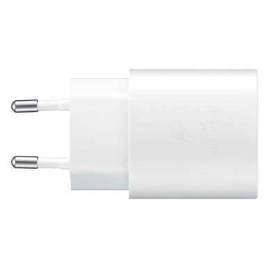 SAMSUNG Punjač za mobitel, Micro USB - Type-C, brzo punjenje, EP-TA800NWEGEU, bijeli, bez kabela 