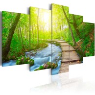 Slika Sunny Forest 200x100