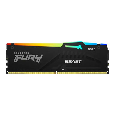 KINGSTON Radna memorija FURY Beast RGB, 16GB, DDR5, 6000MT/s, CL36, EXPO