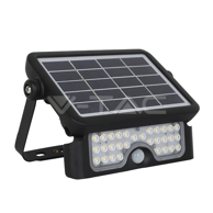 V-TAC LED solarni reflektor, 5W, sa senzorom, 4000K