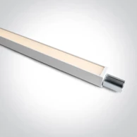 LED linearna svjetiljka za Plug & Play šine DM42100PCL/W/V, DALI, CCT, 48V, IP20, 32W, bijela