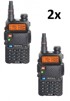 BAOFENG Voki-toki UV-5R 5W, povoljan set 2 komada