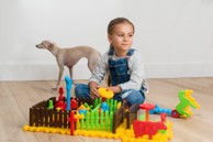 MARIOINEX Set kockica mini farma 31 kom