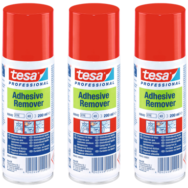 TESA Sredstvo za uklanjanje ljepila u spreju, za etikete, naljepnice i trake, 200 ml, 3 kom.
