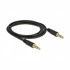 DELOCK AUDIO kabel 3,5 m na 3,5 m 4-pinski, duljina 2 m, crni