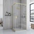 REA Tuš kabina Rea City 90x90, gold
