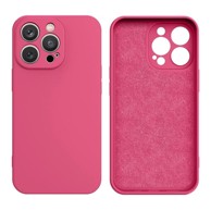 HURTEL Maskica Silicone Case za iPhone 14 Plus, fuchsia