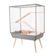 ZOLUX Kavez za glodavce Neo Cozy Large Rodents H80, sivi