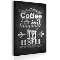 Slika Coffee Language 60x90